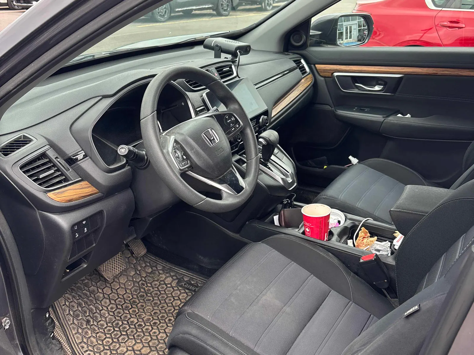 Interior driver side