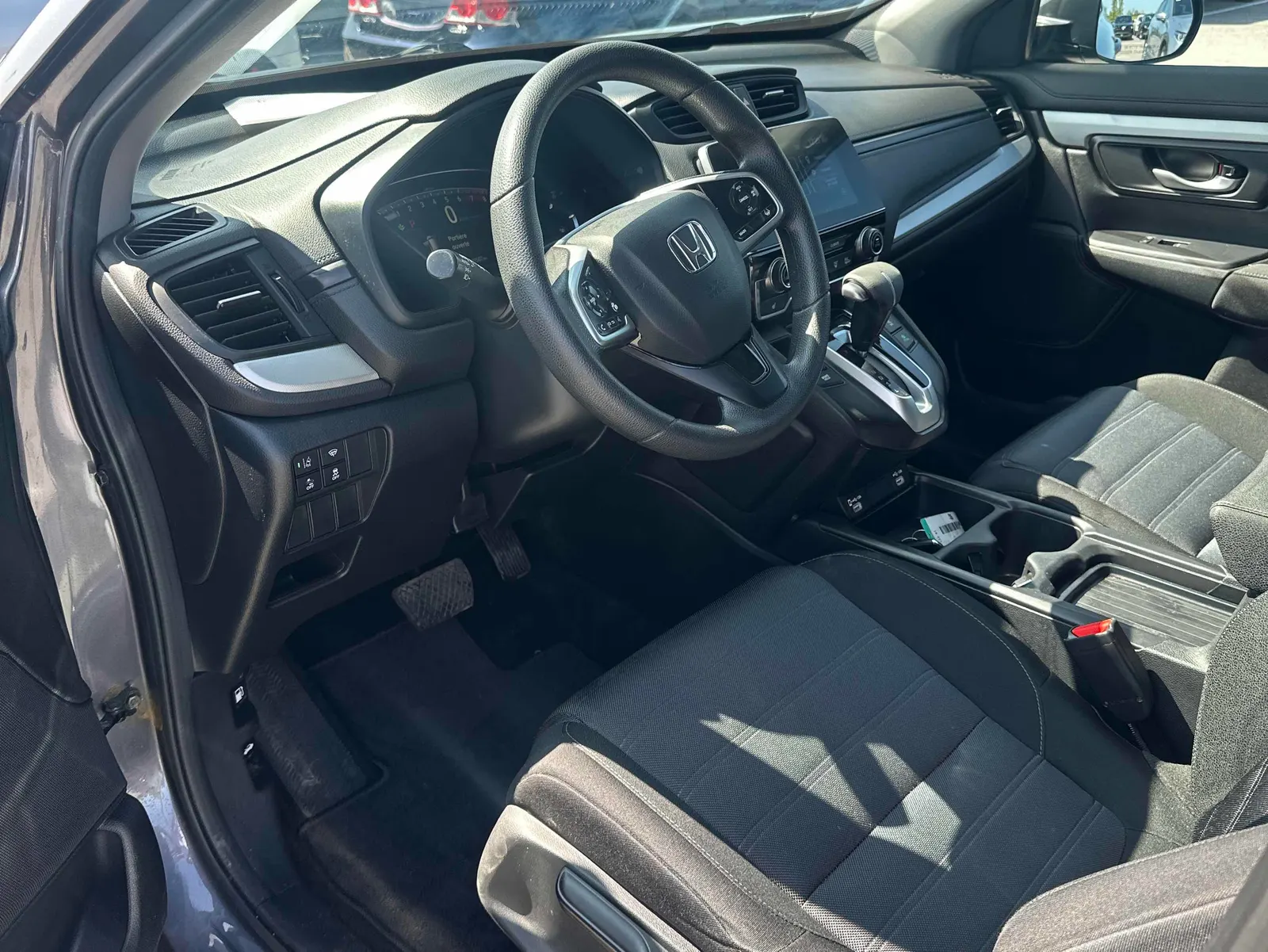 Interior driver side