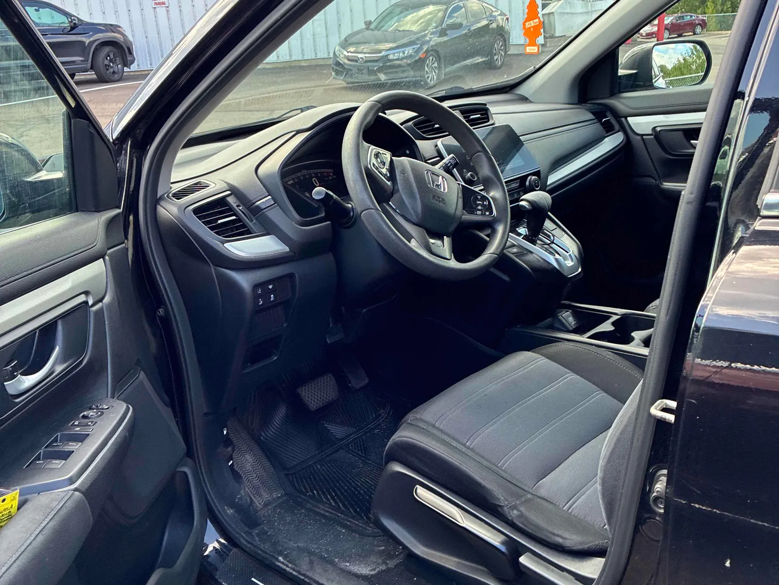 Interior driver side
