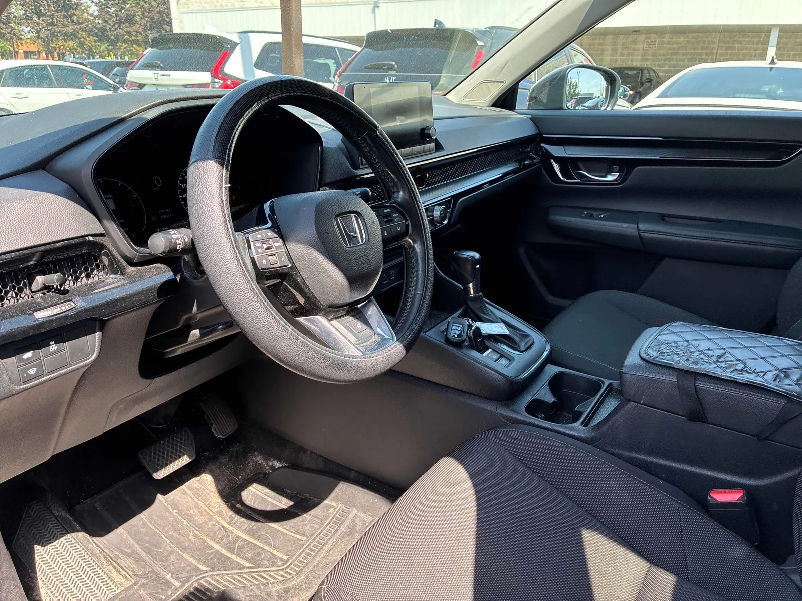 Interior driver side
