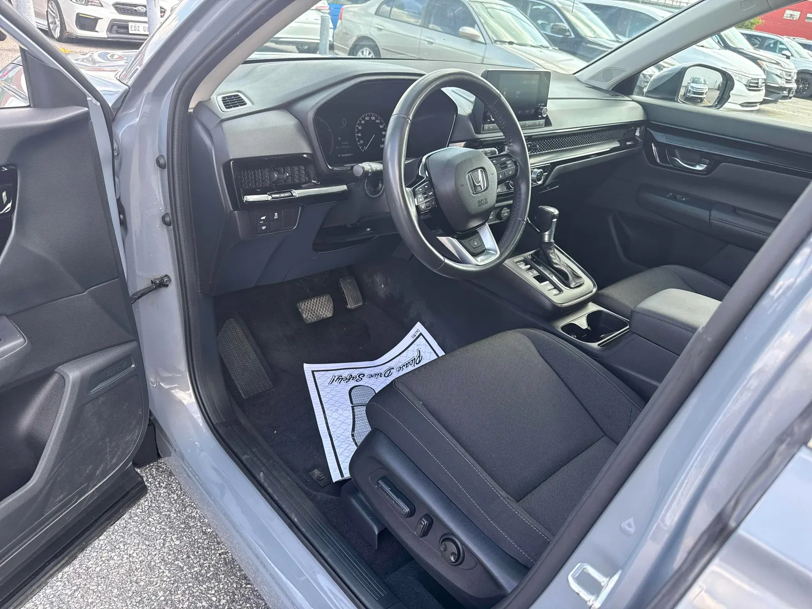 Interior driver side