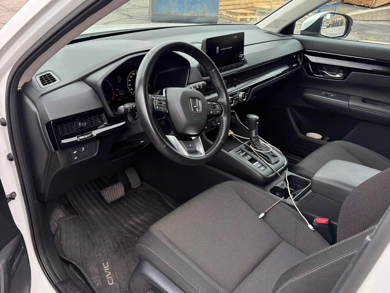 Interior driver side
