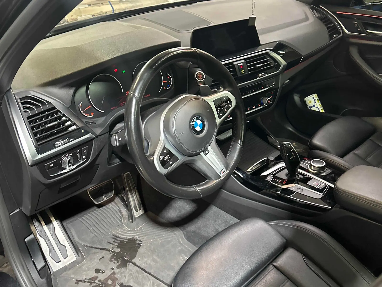 Interior driver side