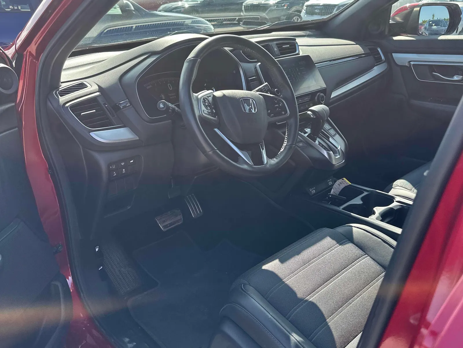 Interior driver side