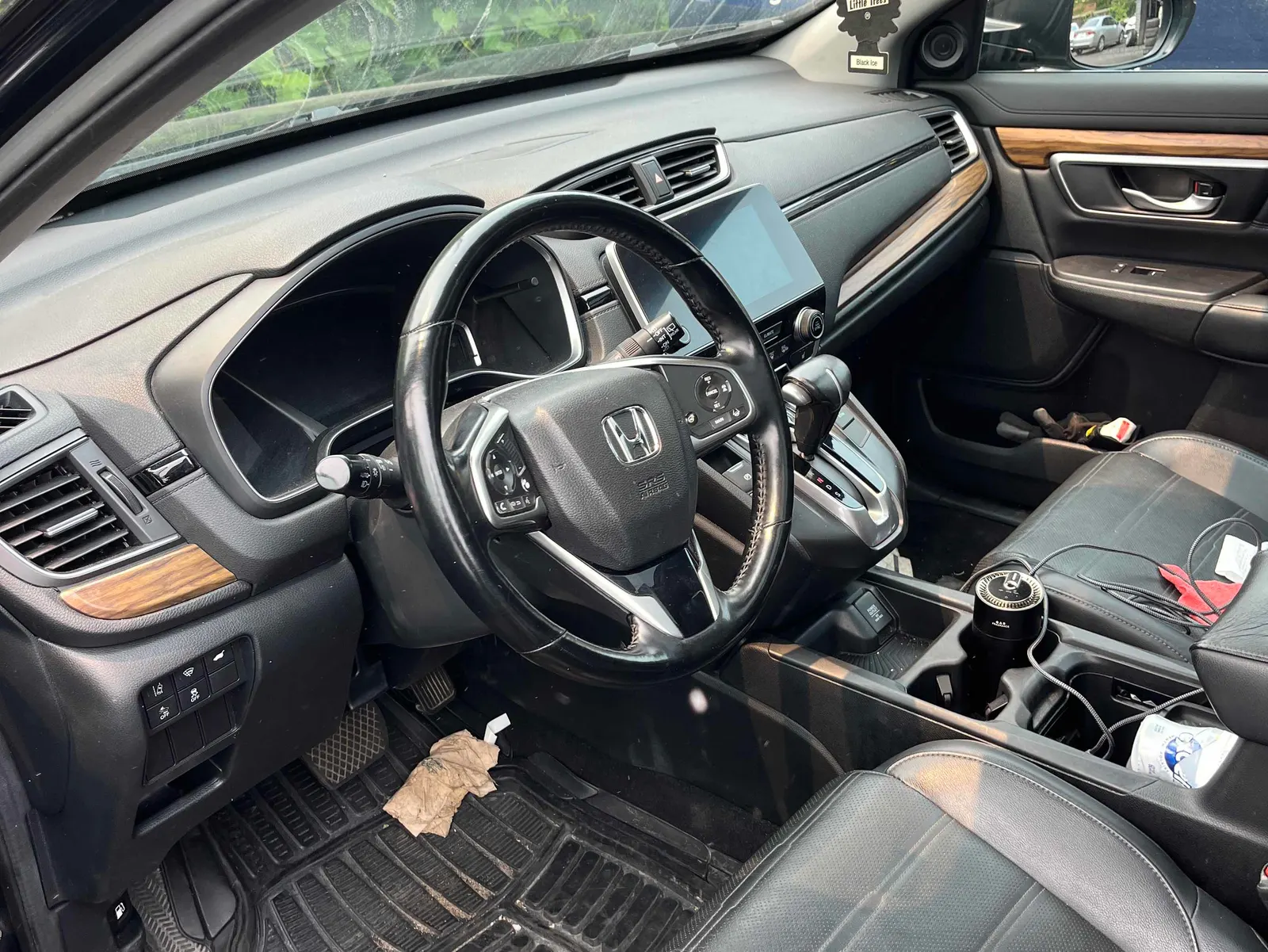 Interior driver side