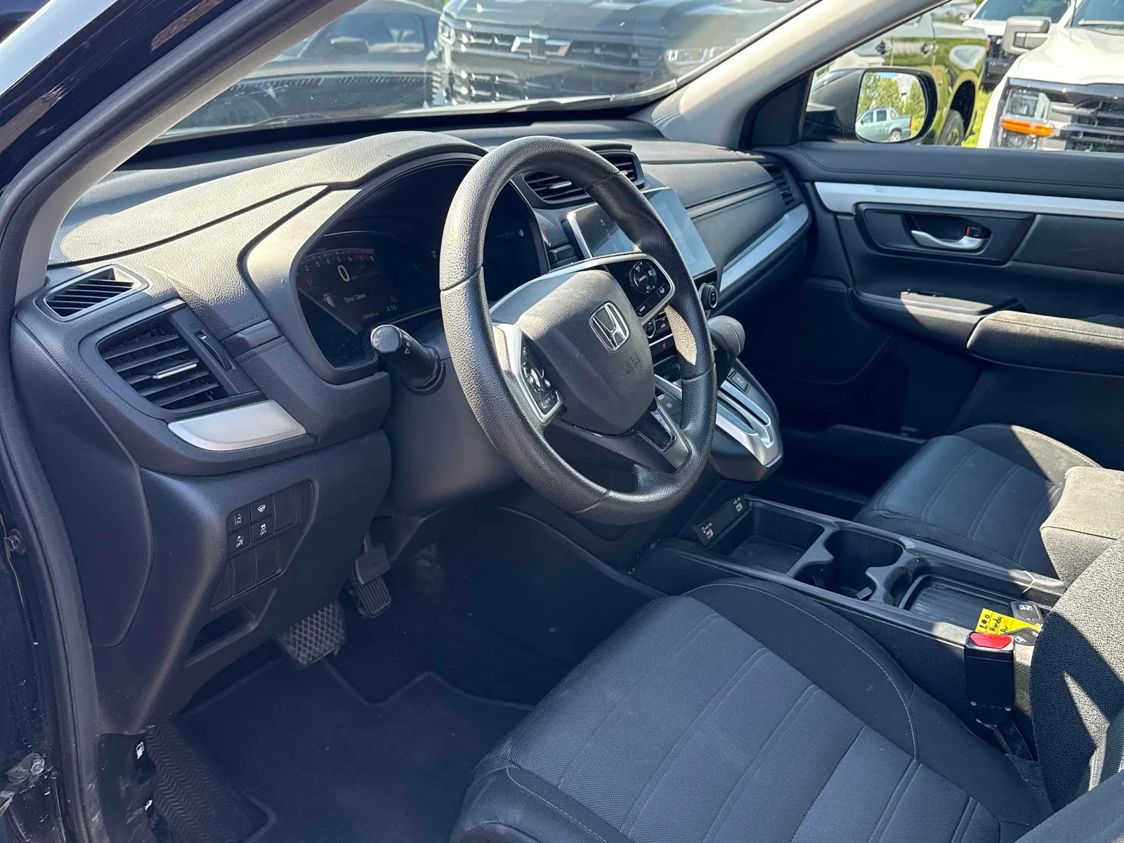 Interior driver side