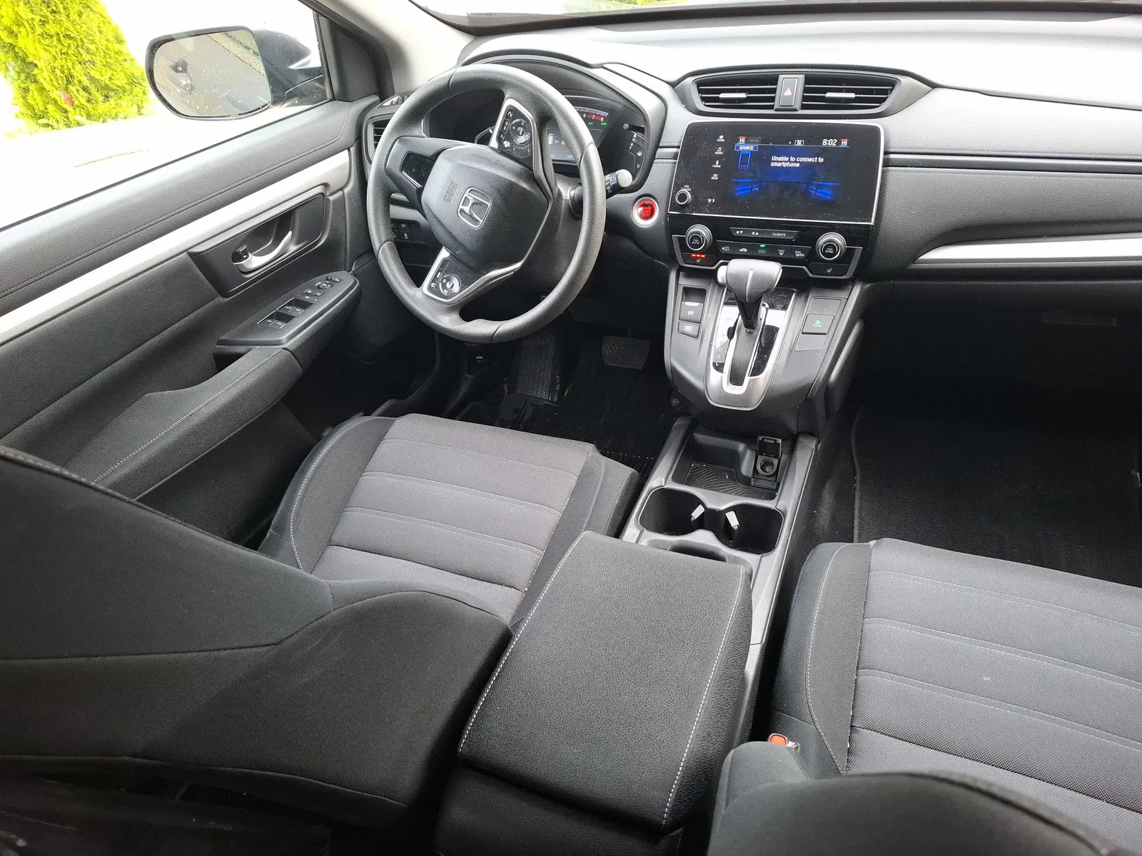 Interior driver side