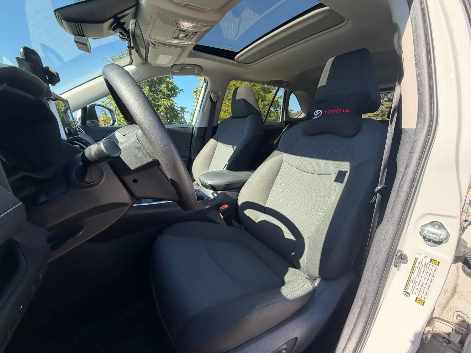 Interior driver side