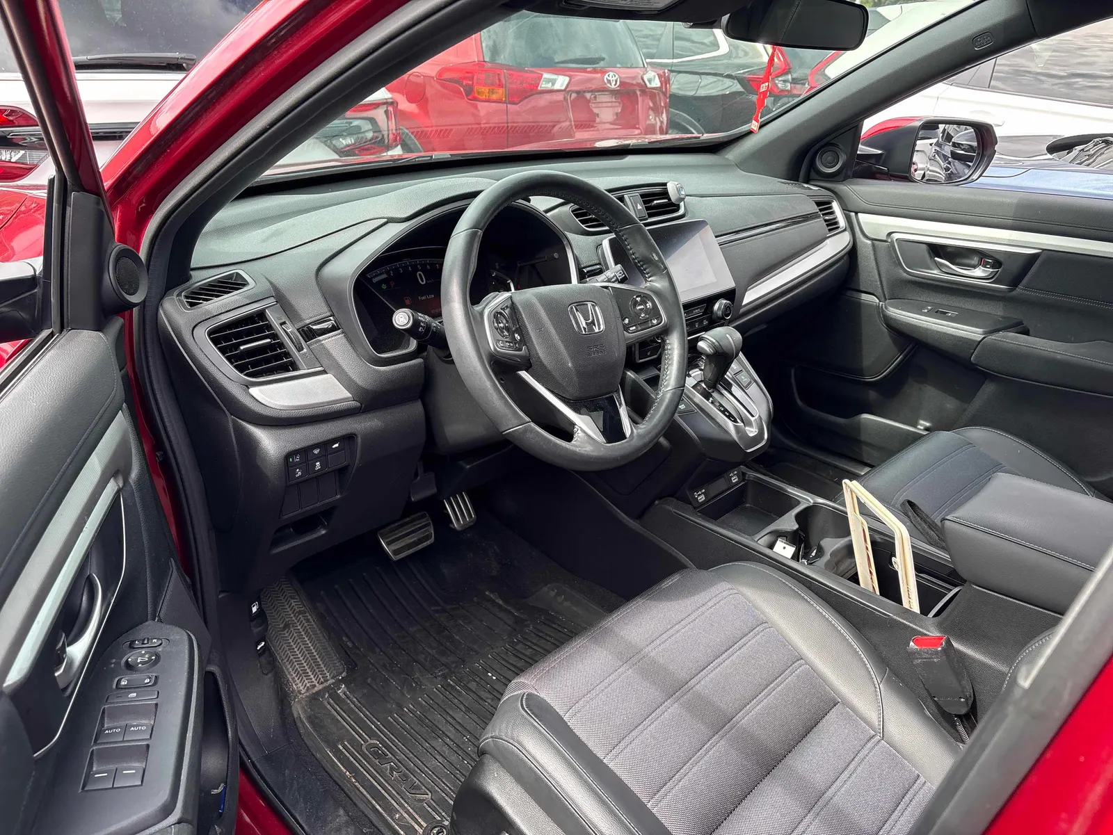 Interior driver side
