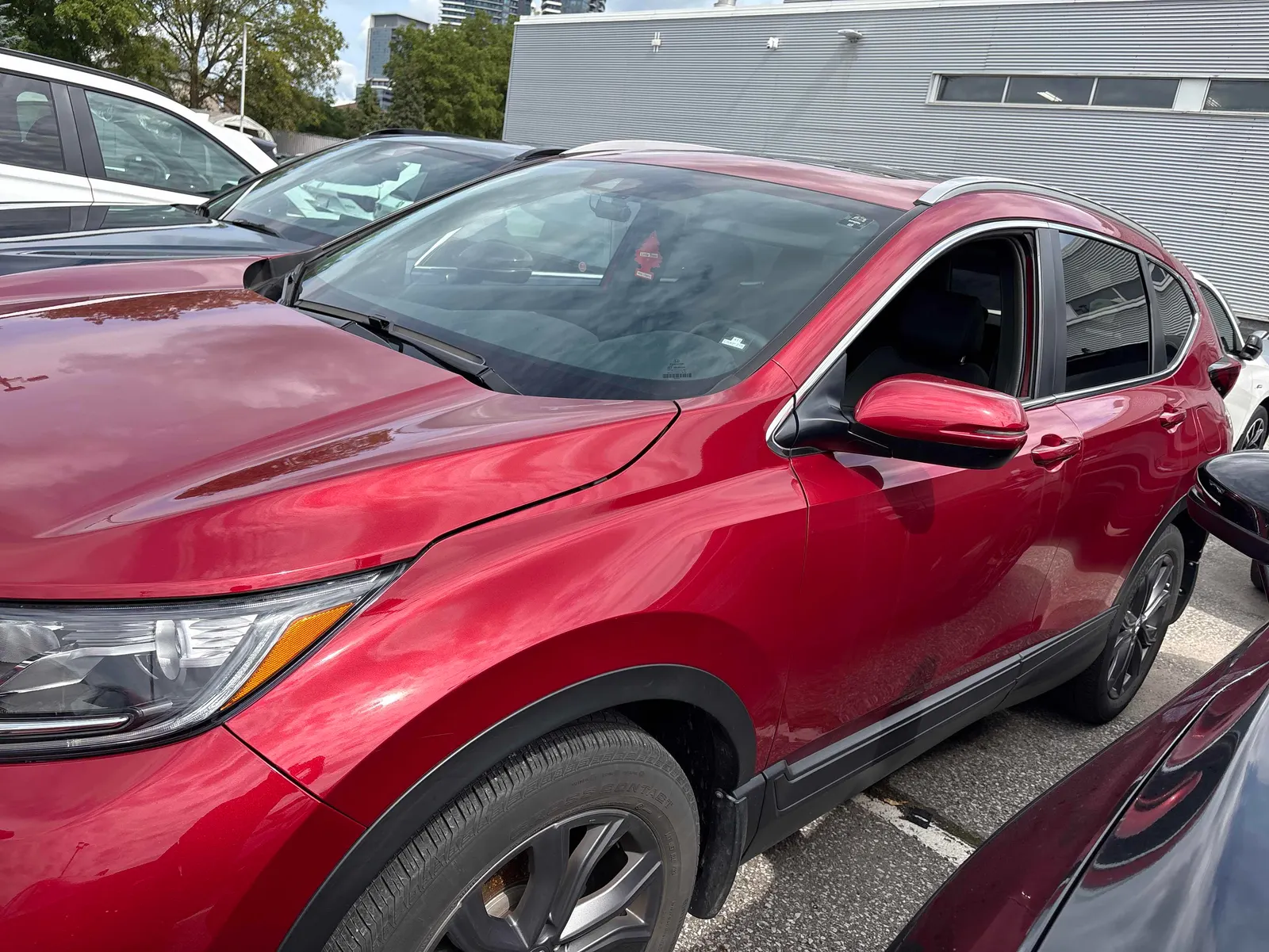 Driver side