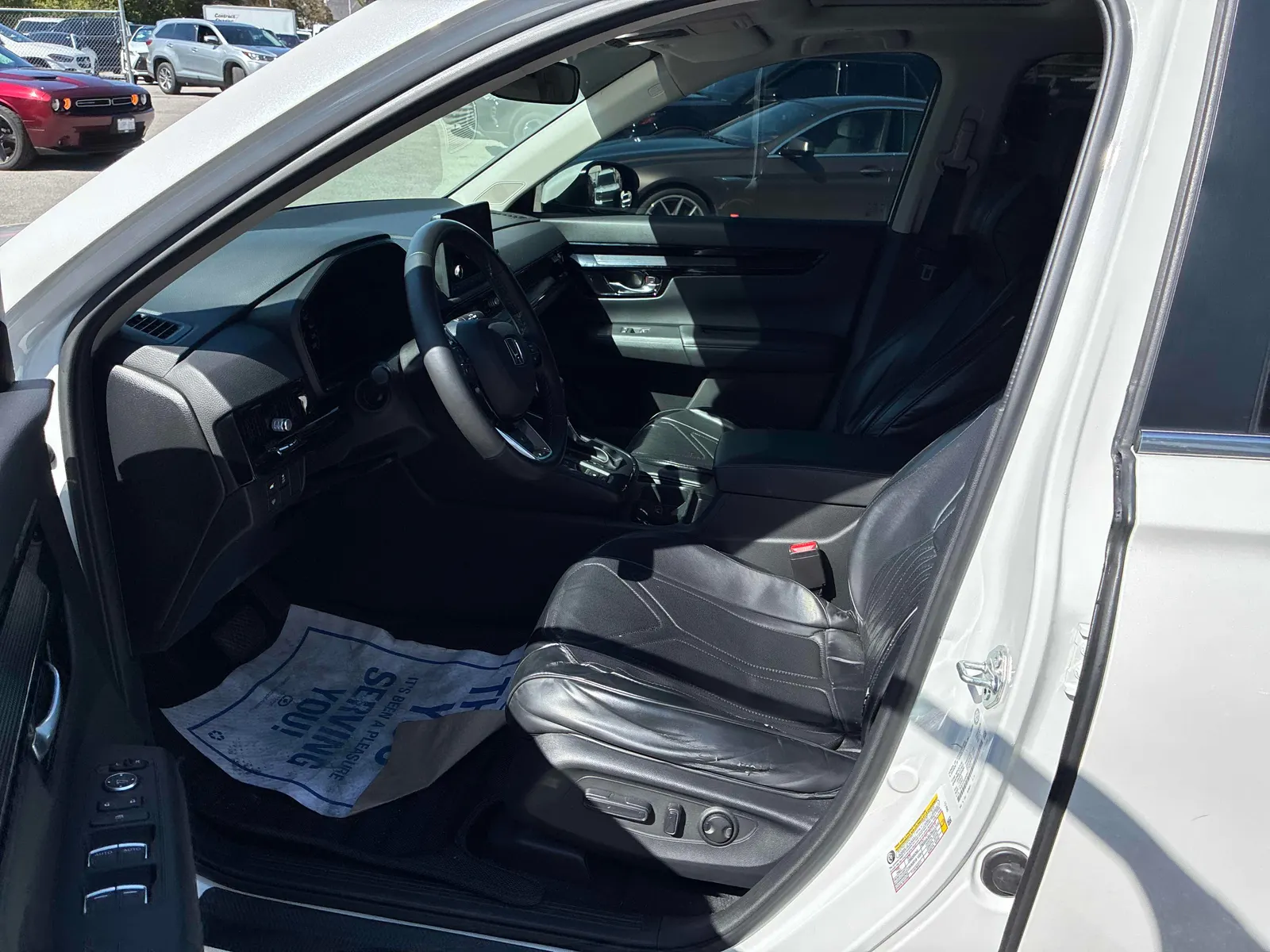 Interior driver side