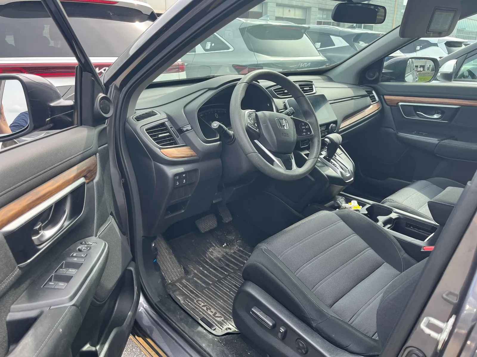 Interior driver side