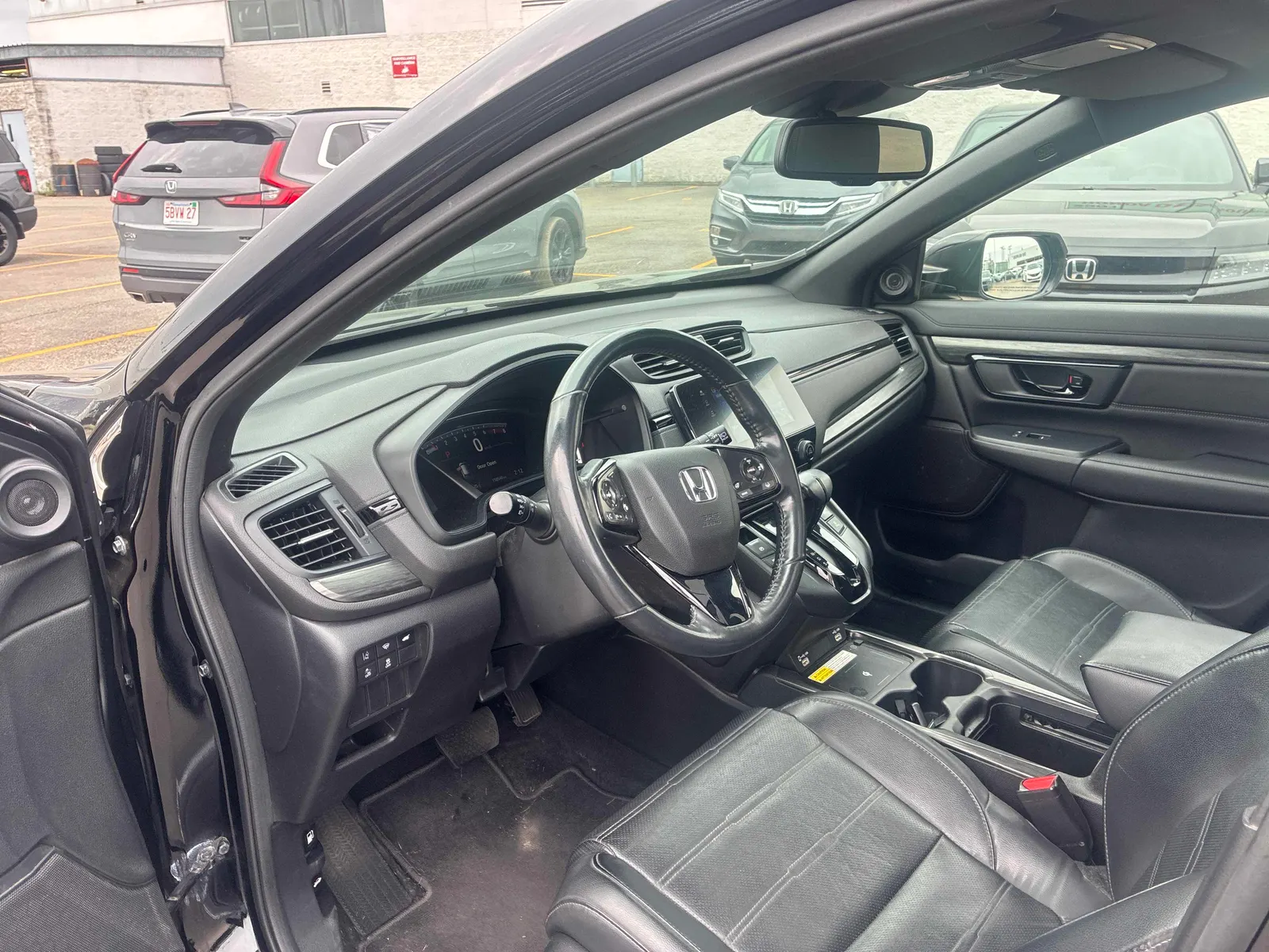 Interior driver side