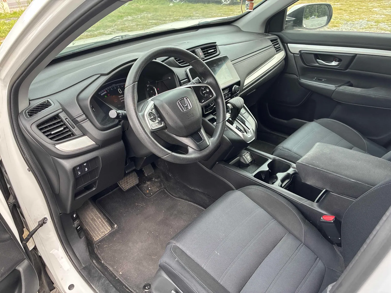Interior driver side