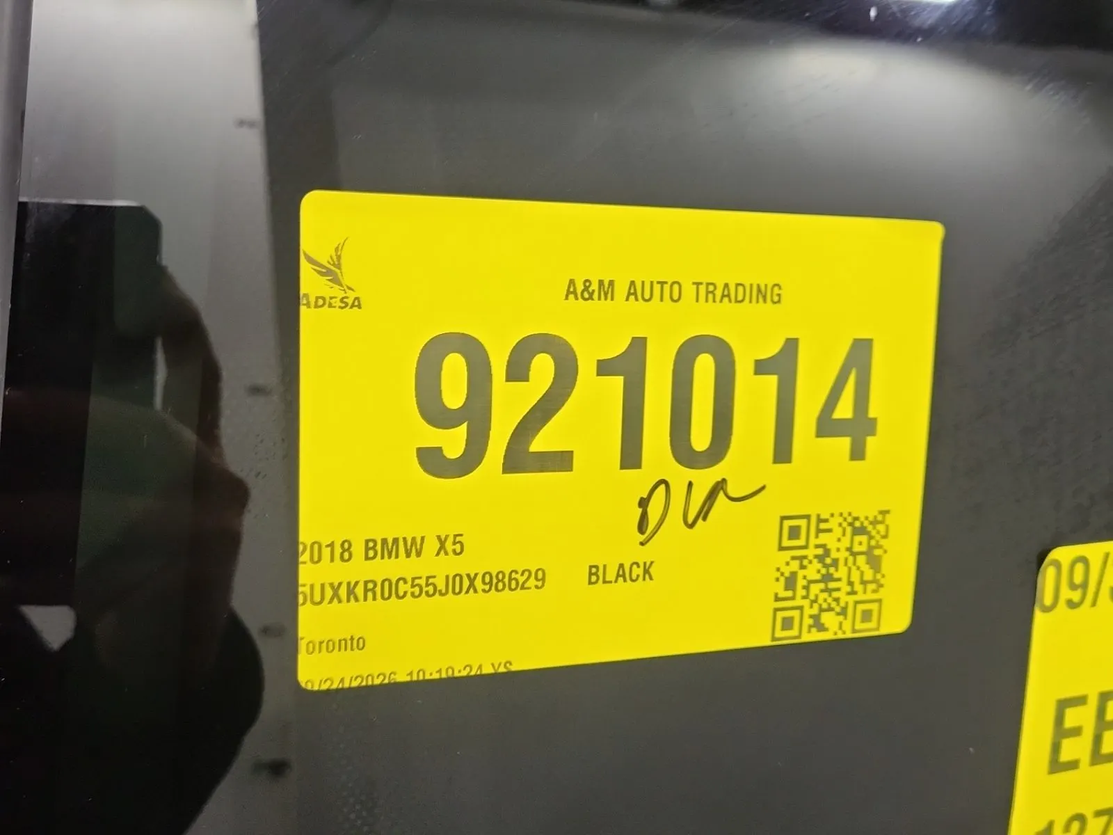 Inventory Label Photo