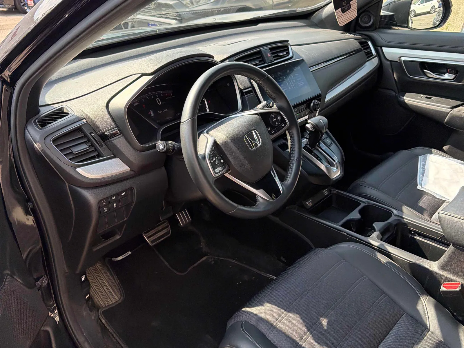 Interior driver side