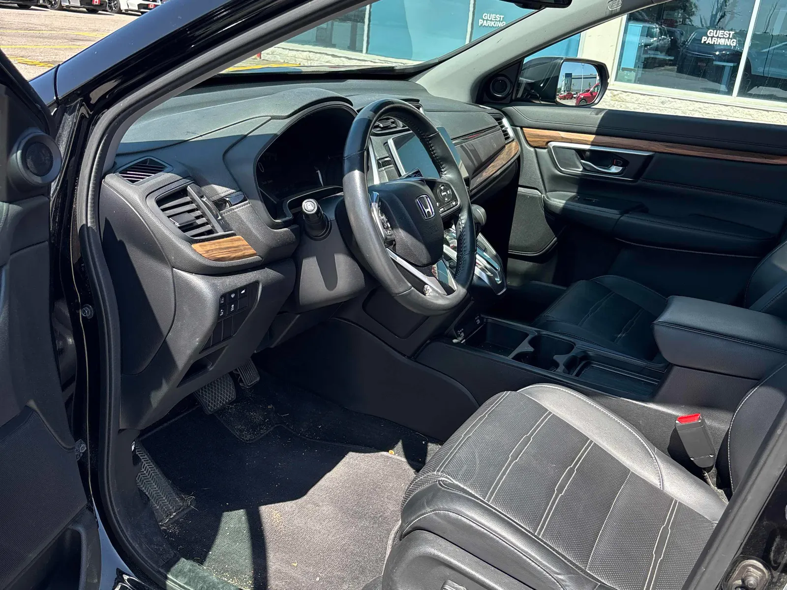 Interior driver side