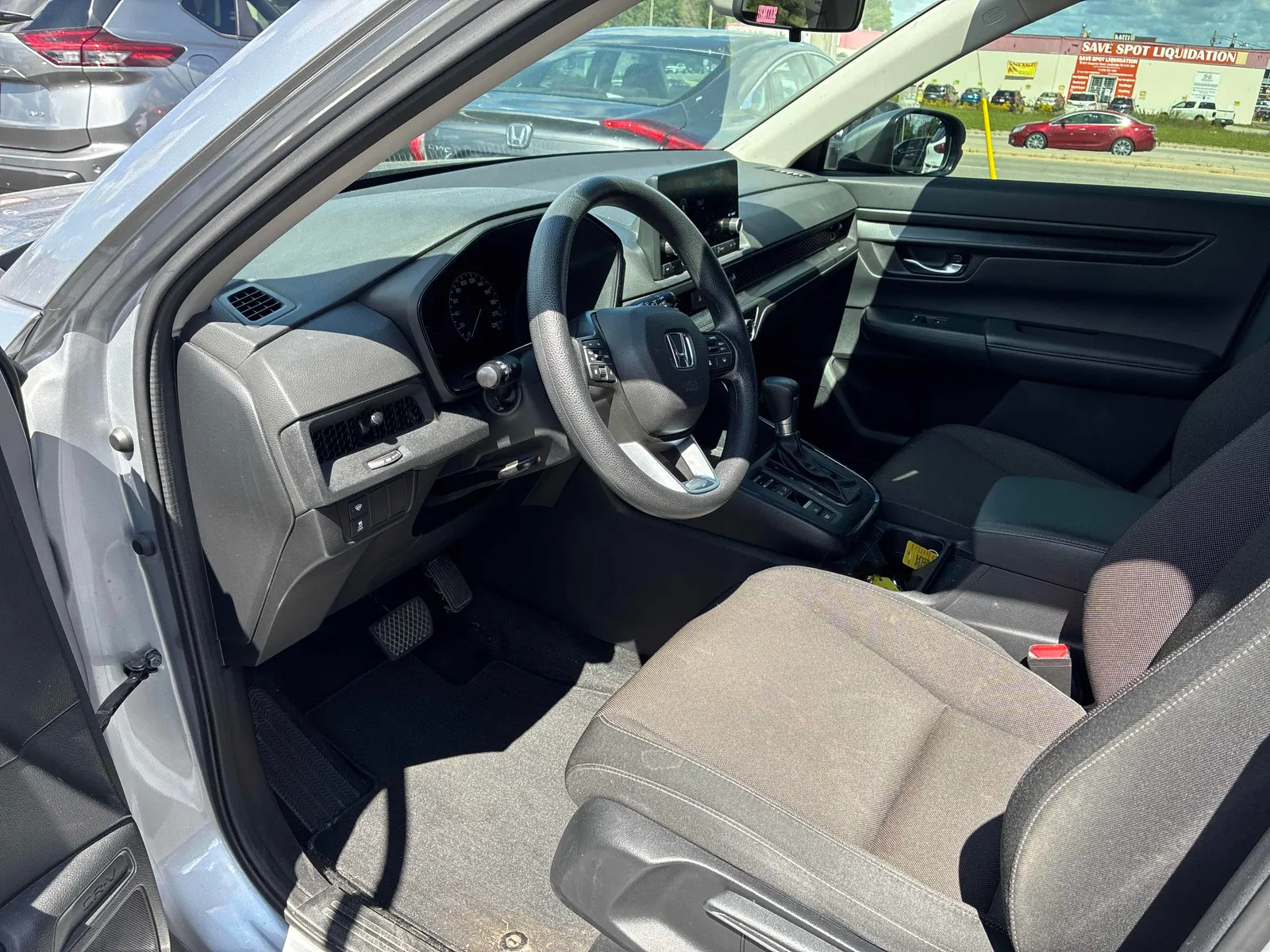Interior driver side