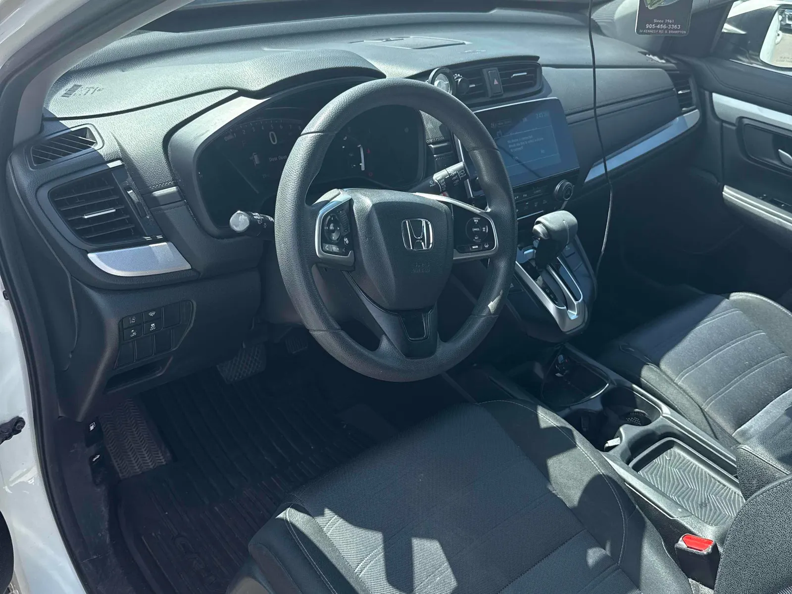 Interior driver side