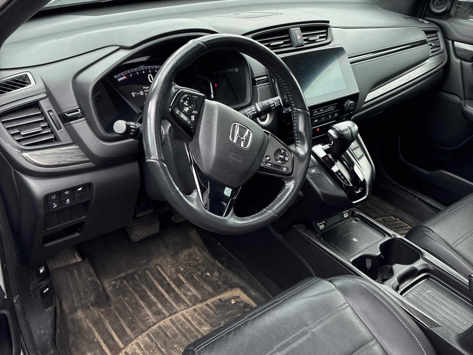 Interior driver side