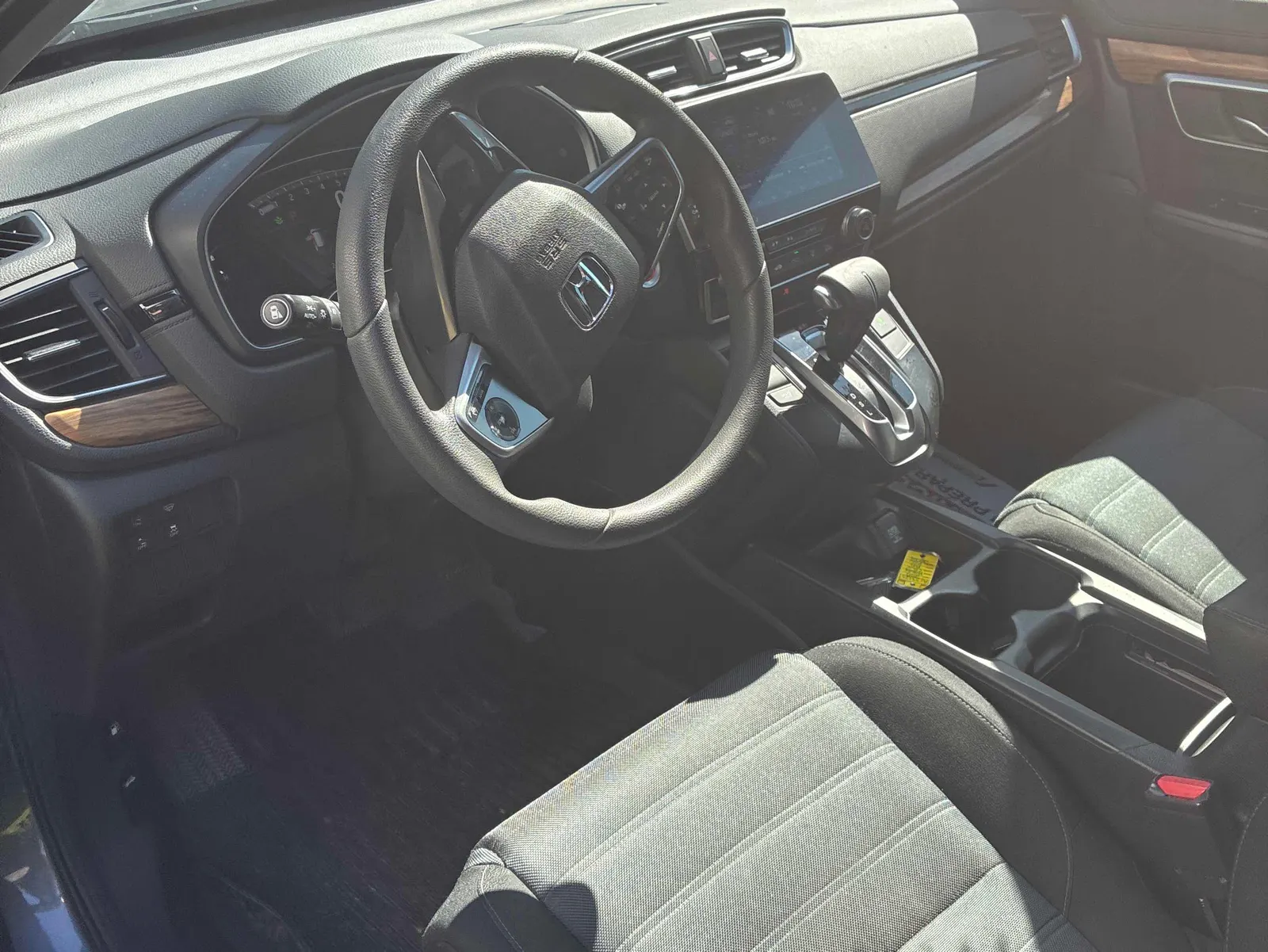 Interior driver side