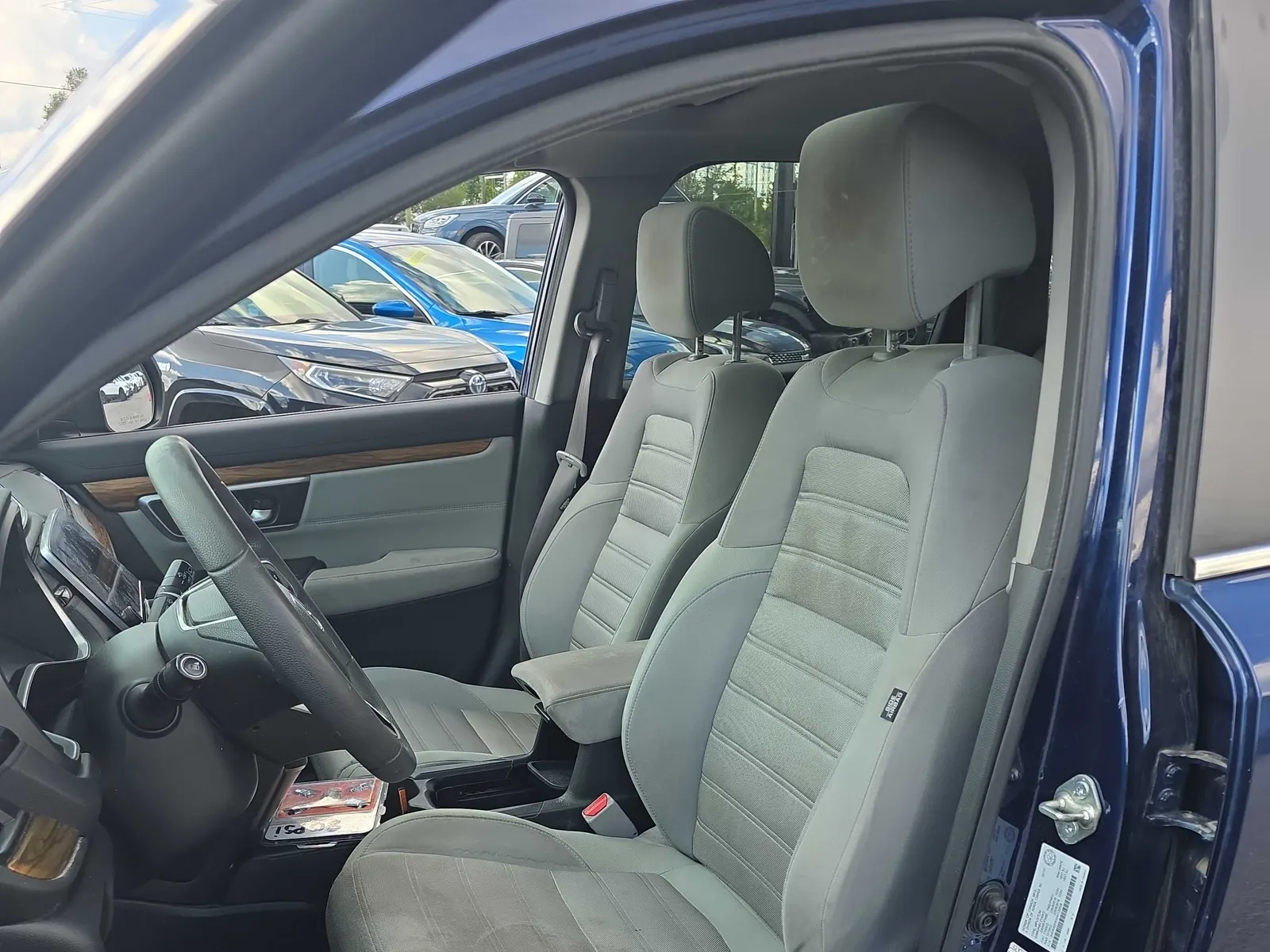 Interior driver side