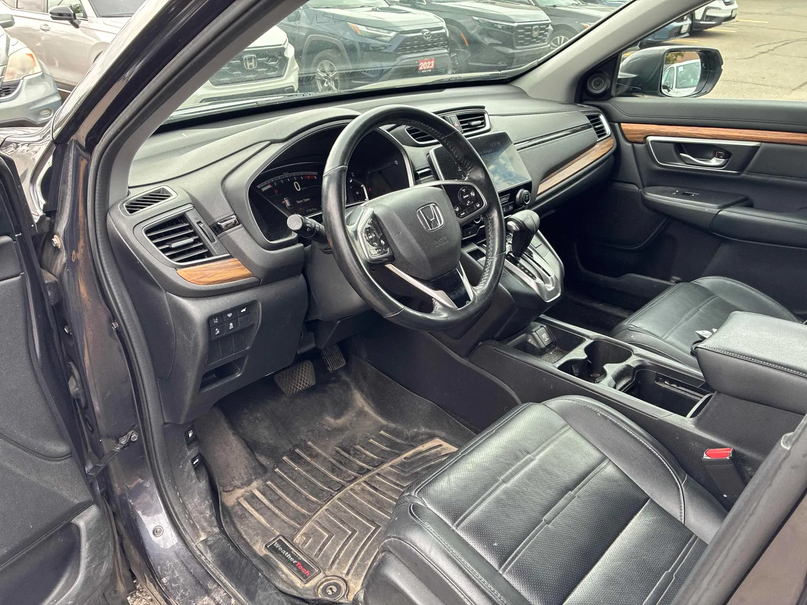 Interior driver side