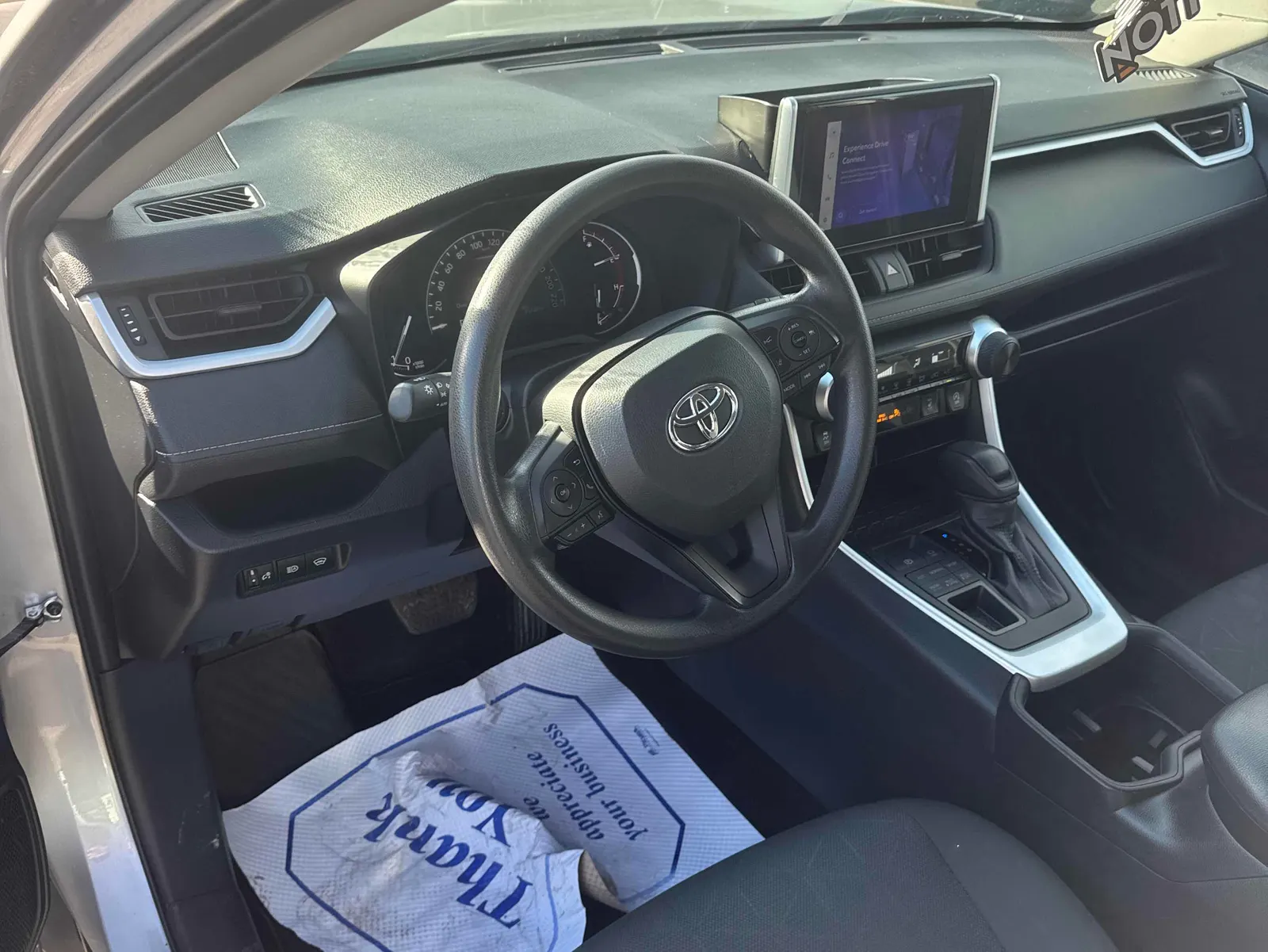 Interior driver side