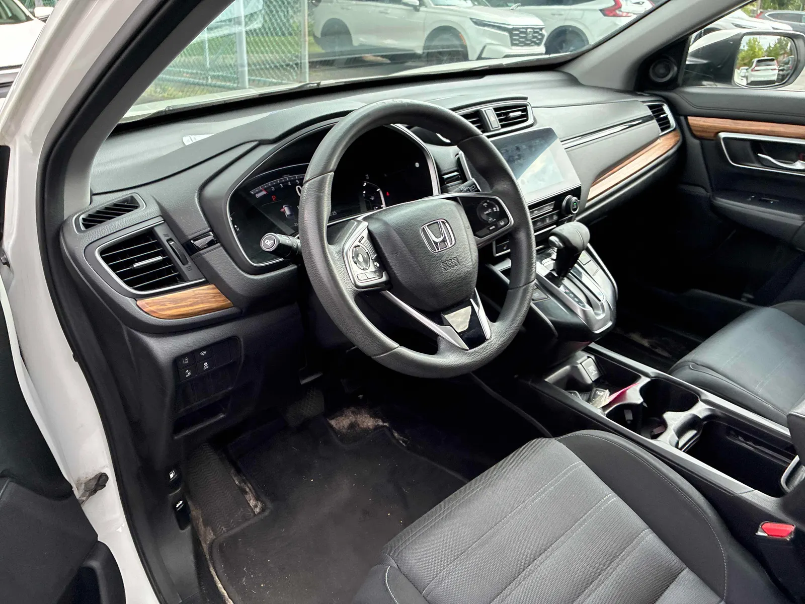 Interior driver side