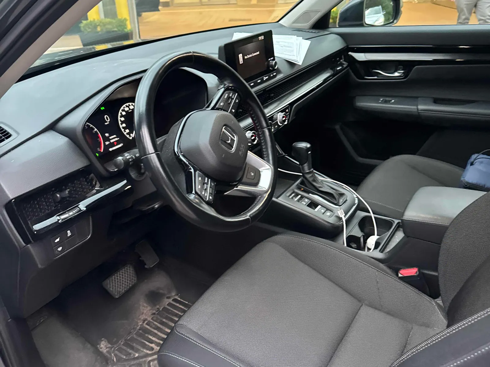 Interior driver side