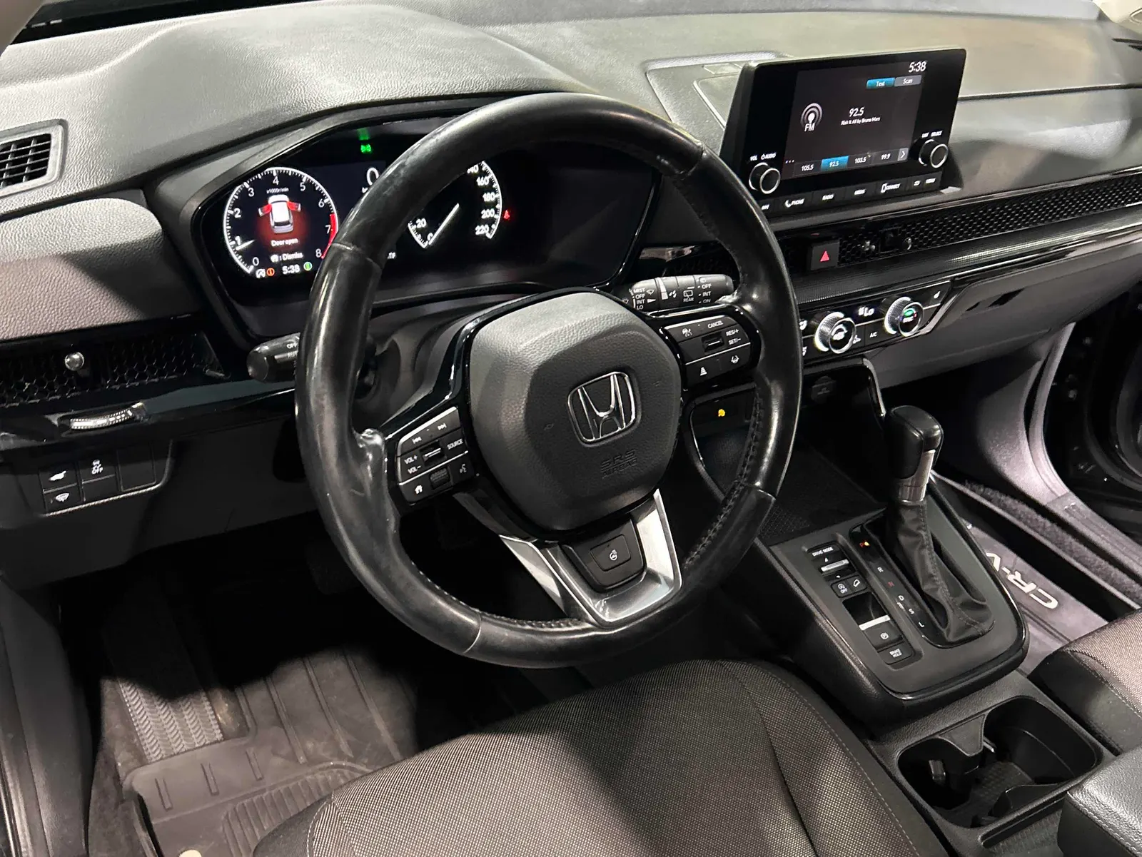 Interior driver side
