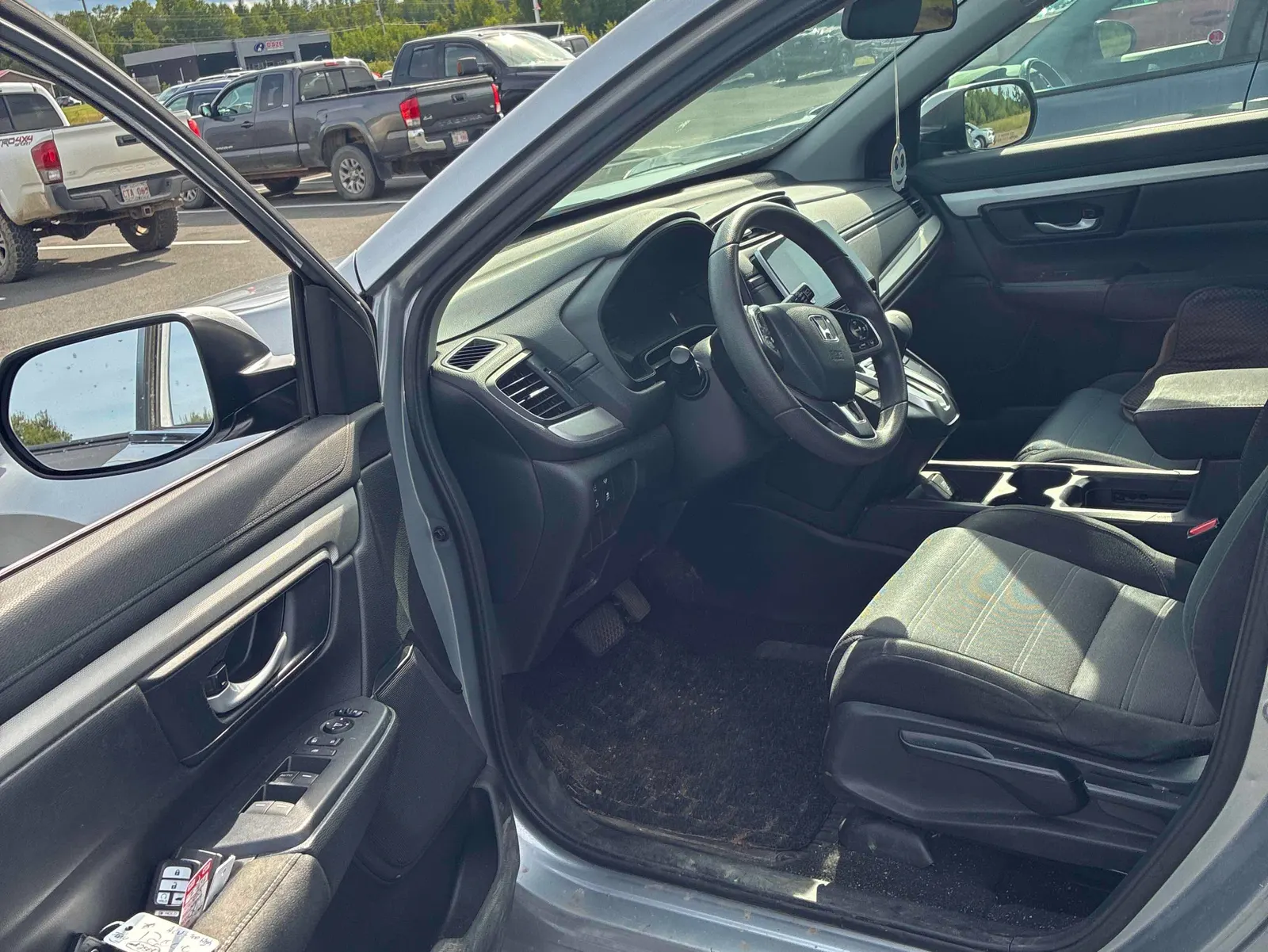 Interior driver side