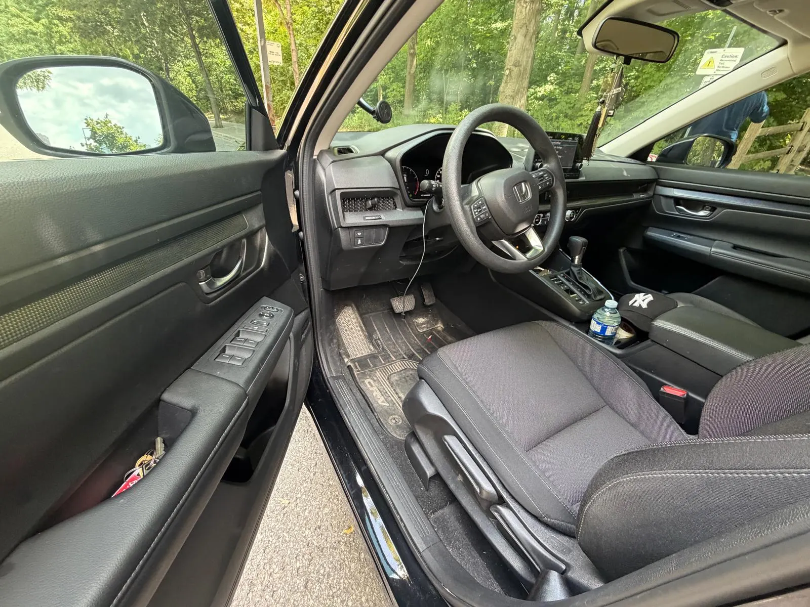 Interior driver side