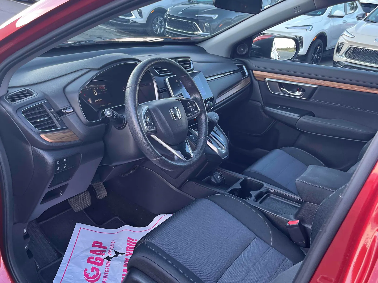 Interior driver side