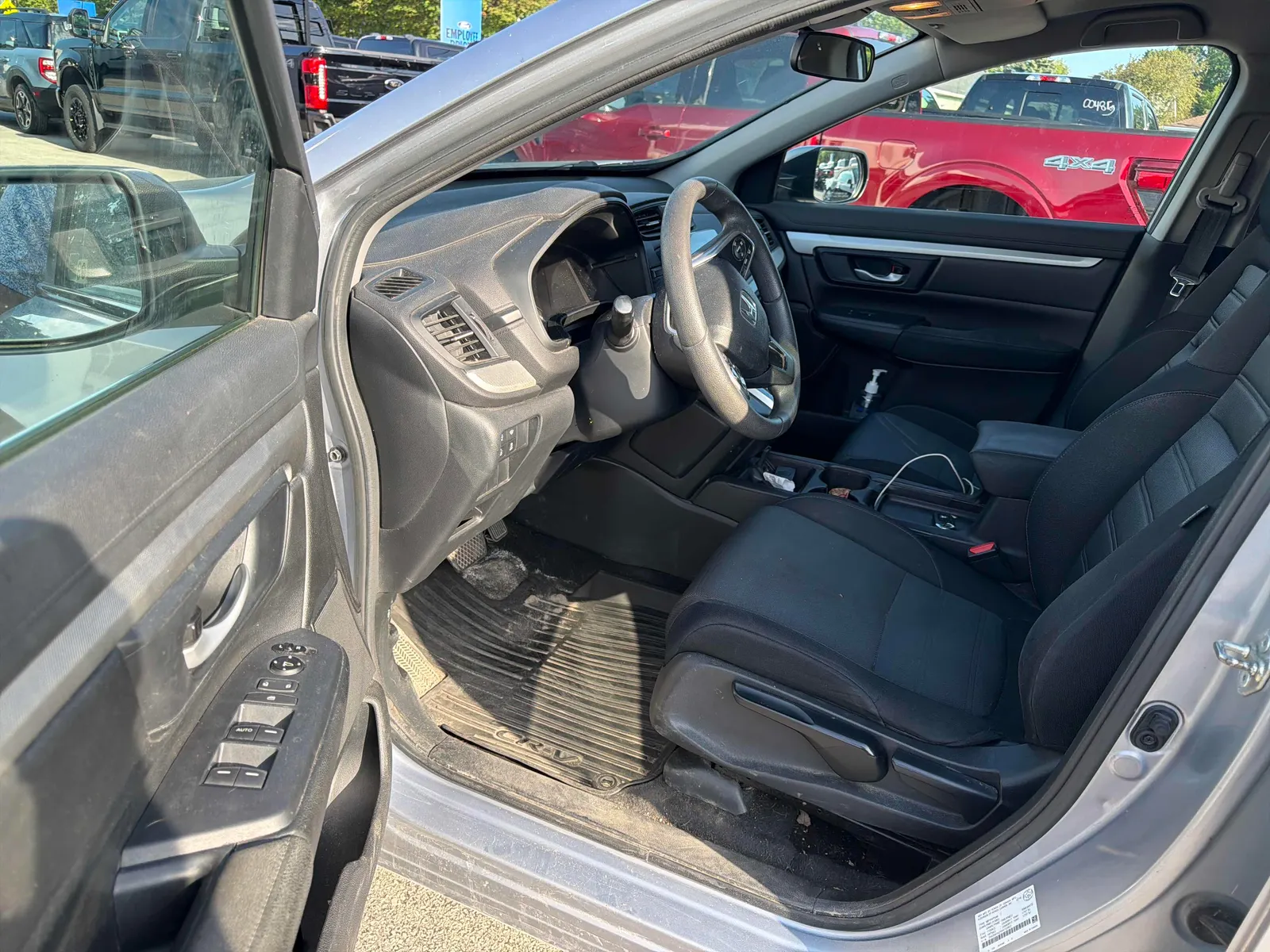 Interior driver side