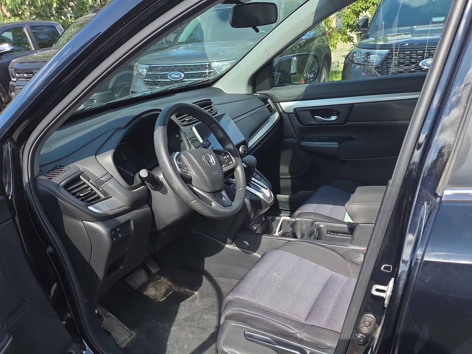 Interior driver side