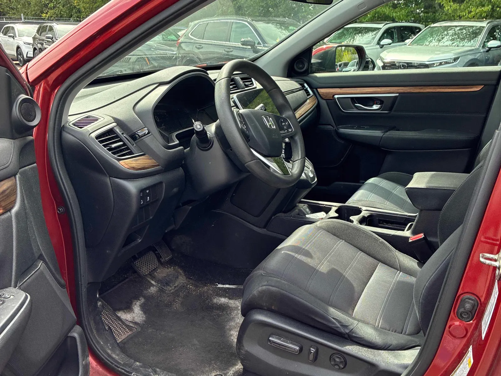 Interior driver side