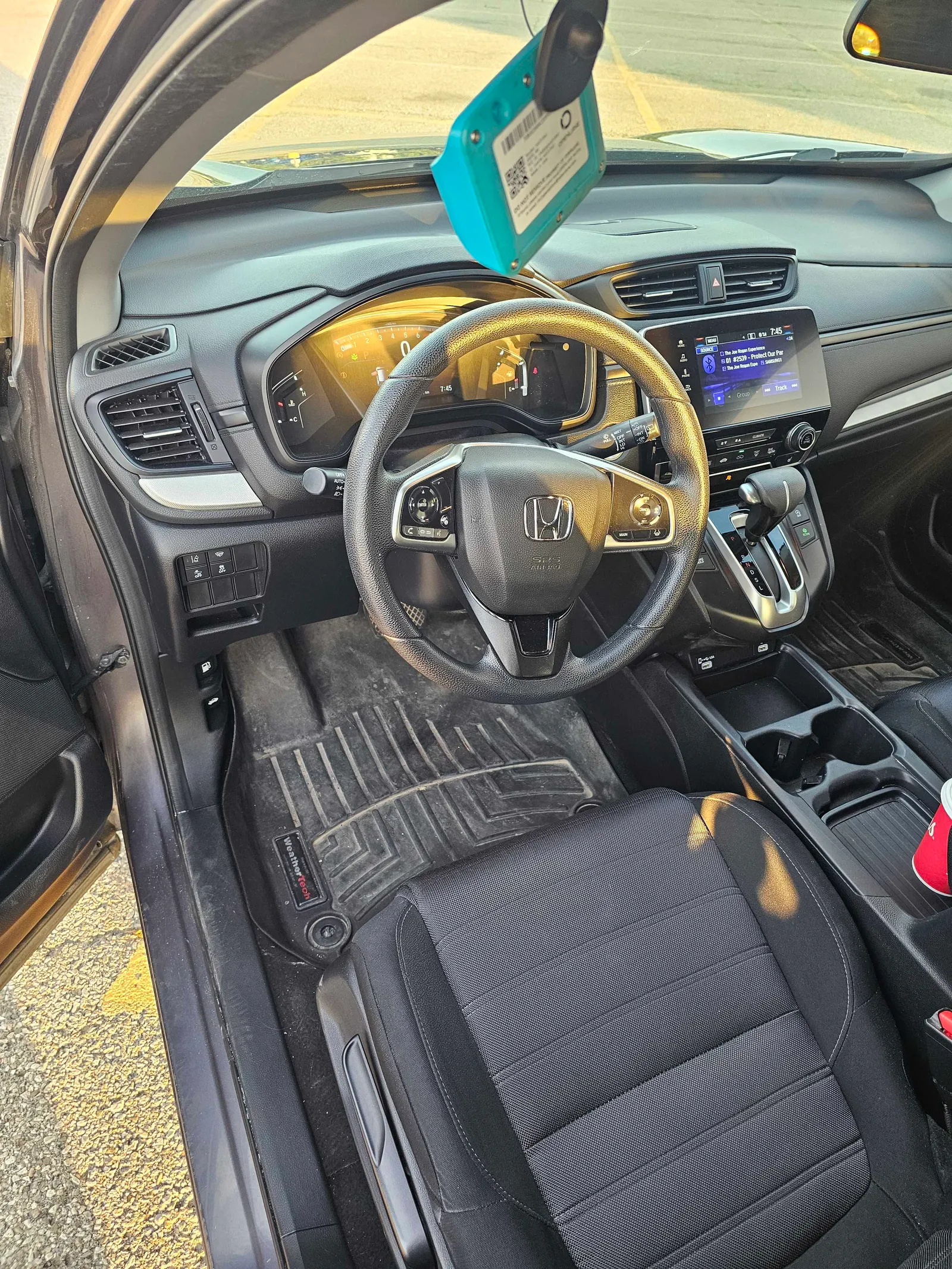Interior driver side