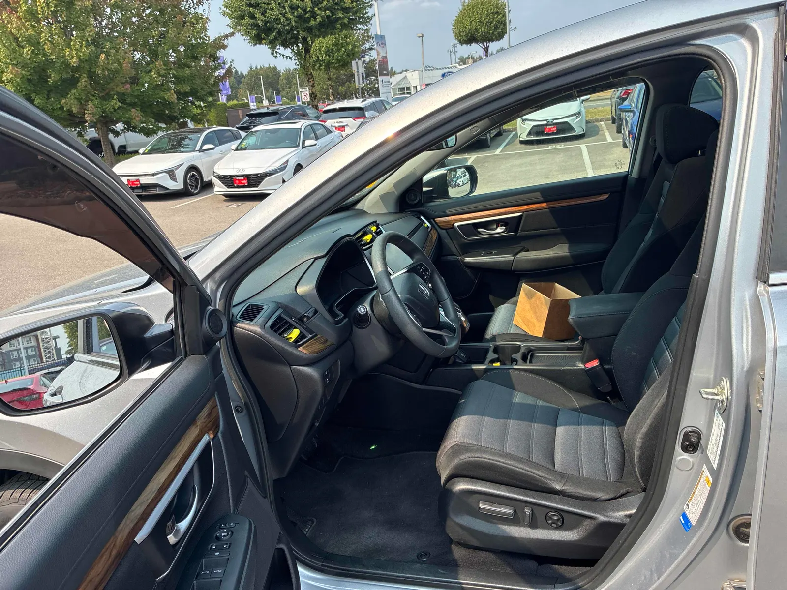 Interior driver side