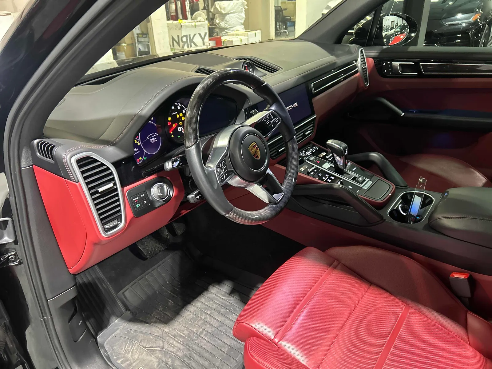 Interior driver side