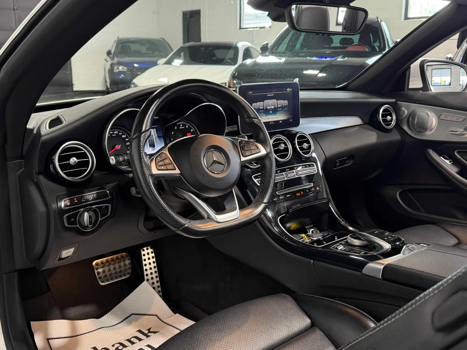 Interior driver side