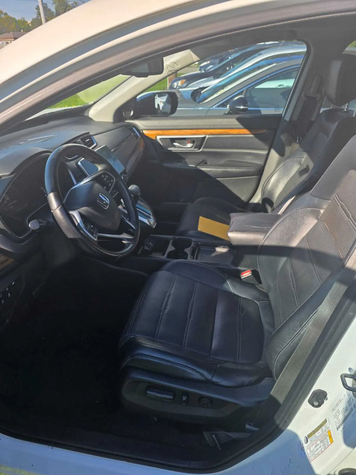 Interior driver side