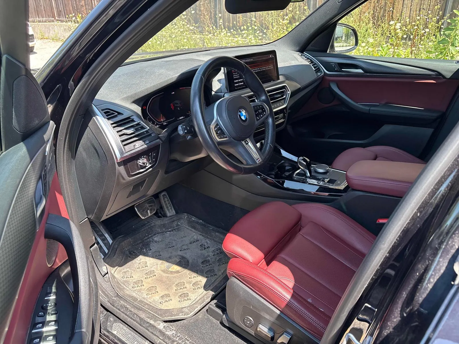 Interior driver side