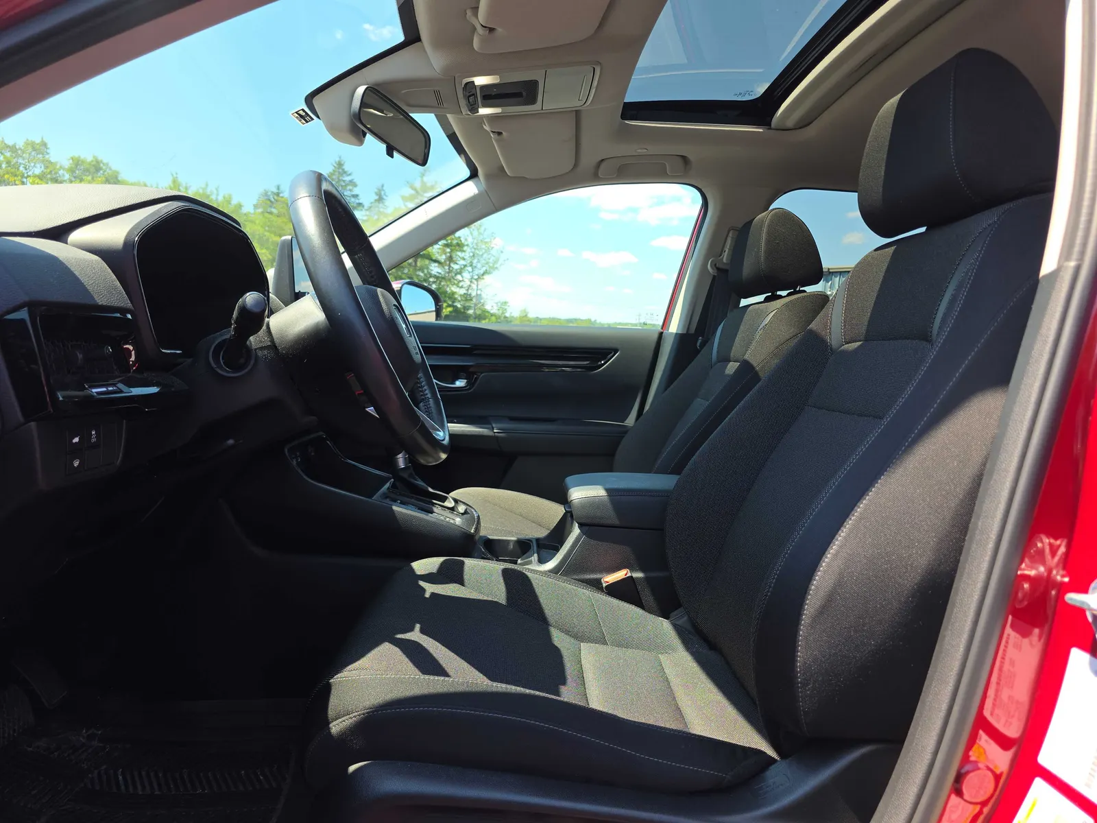 Interior driver side