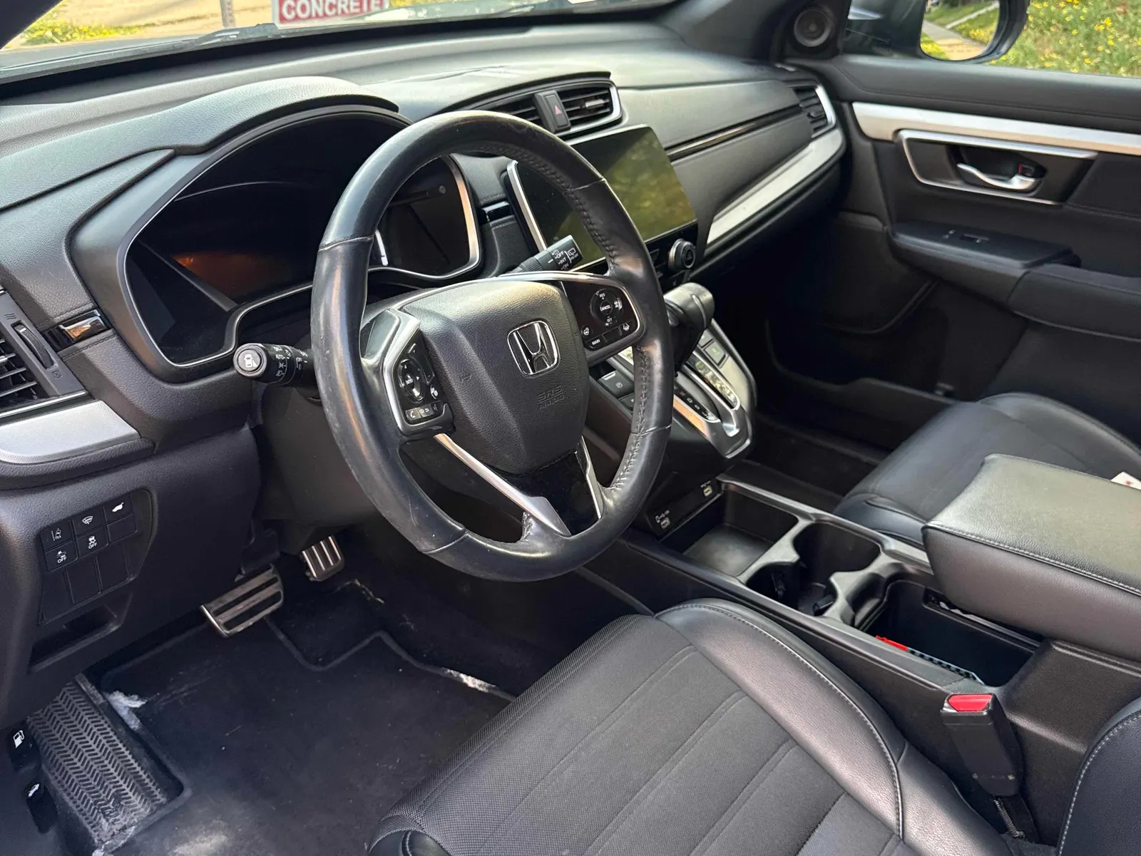 Interior driver side