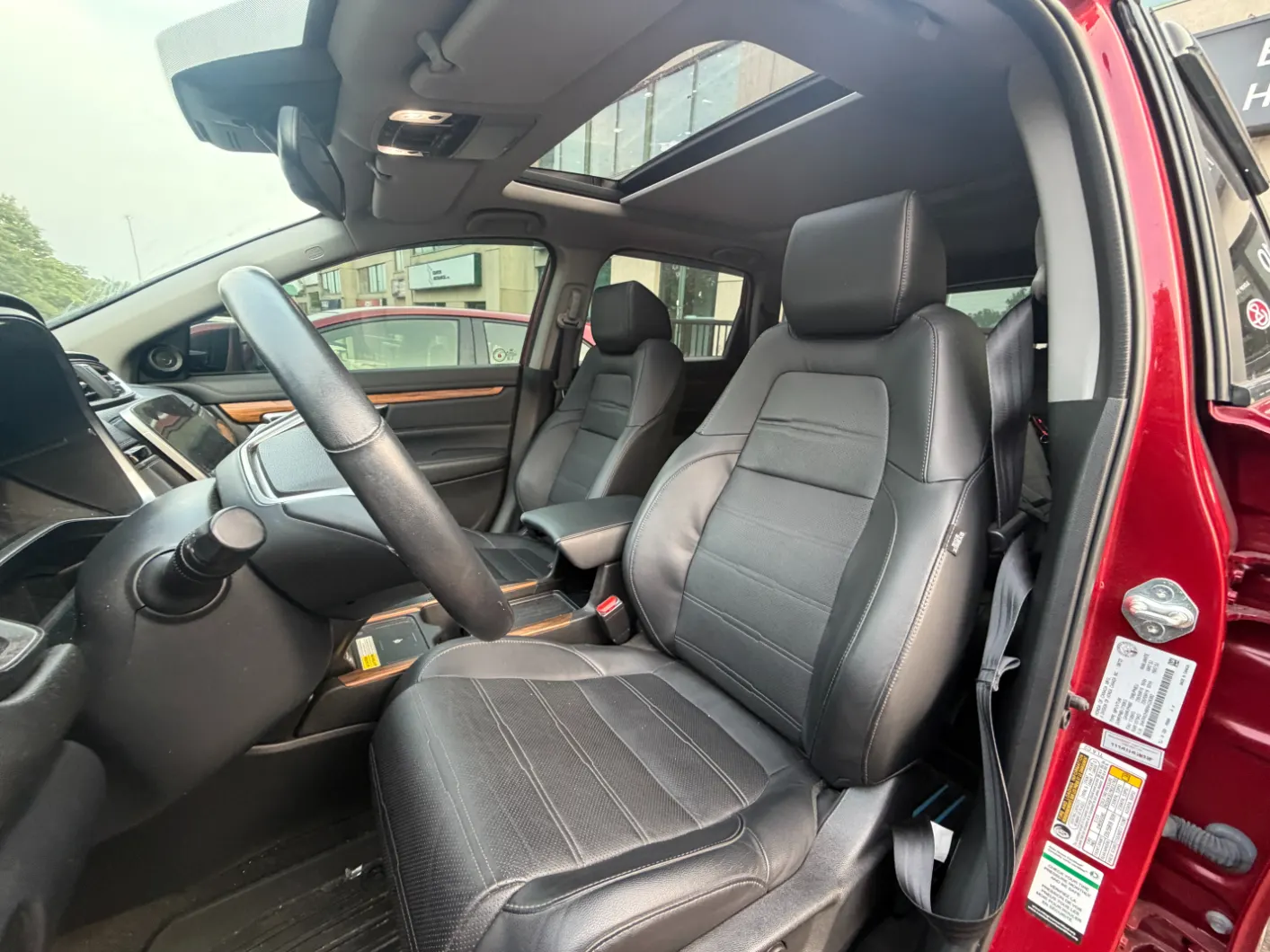 Interior driver side