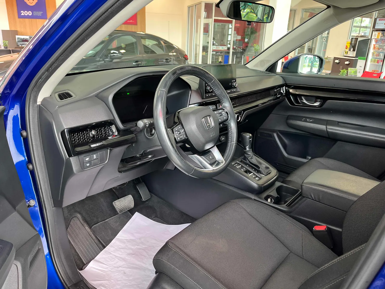 Interior driver side