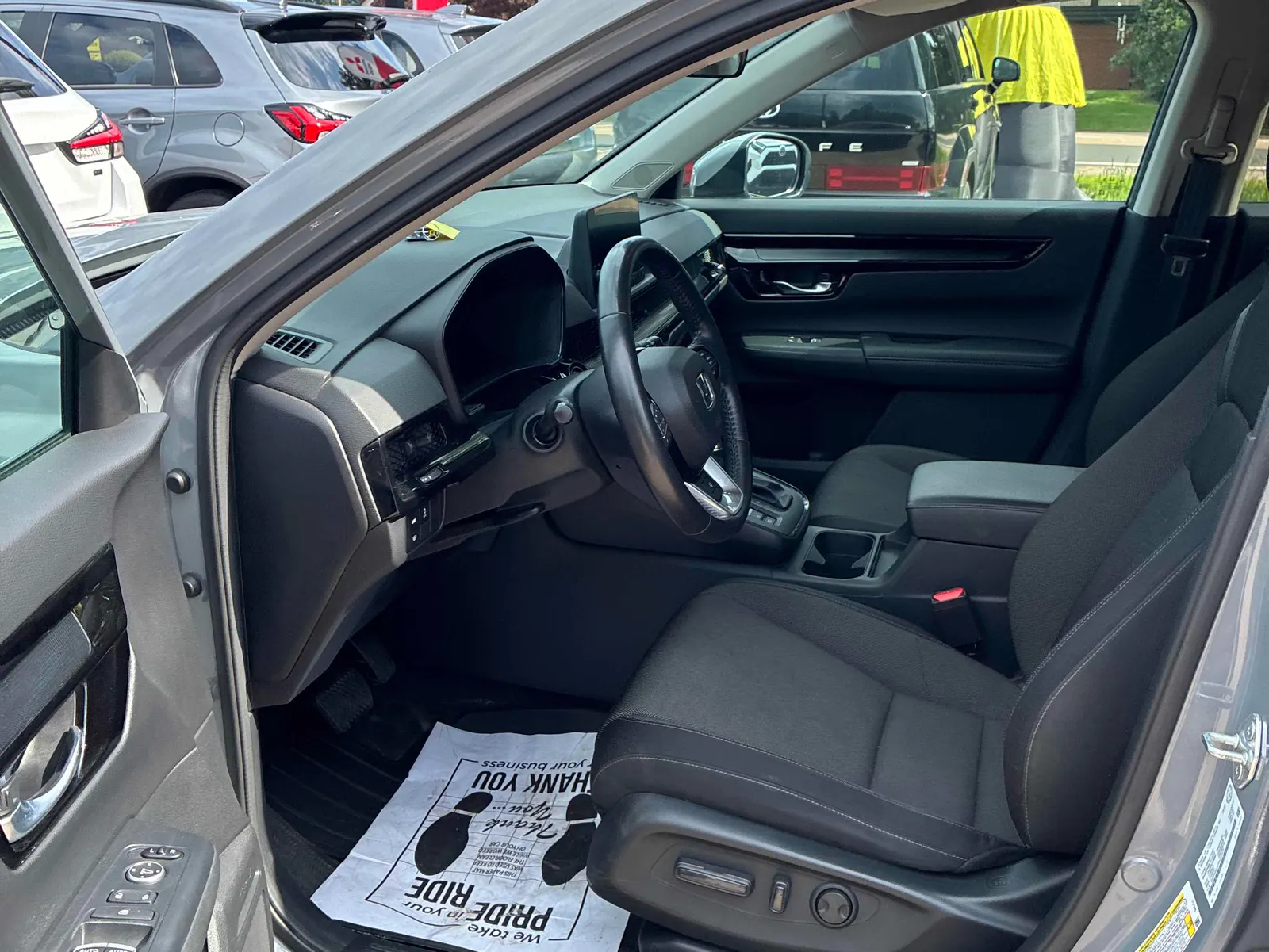 Interior driver side