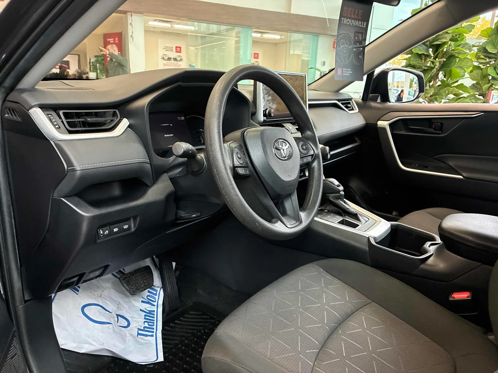 Interior driver side