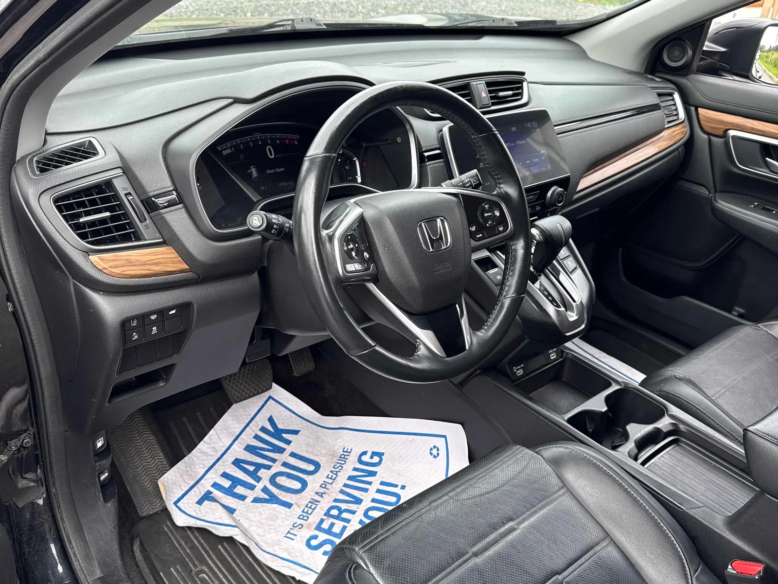 Interior driver side